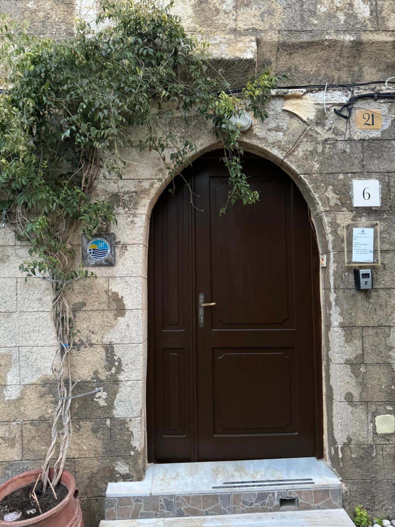 Eleni Rooms Rhodes City Bagian luar foto